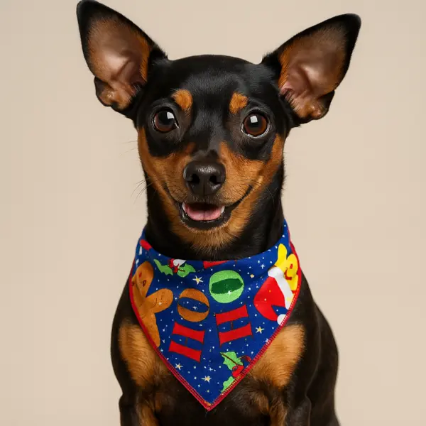 Pack de Pañoletas Navideñas x 4 (Pequeña)