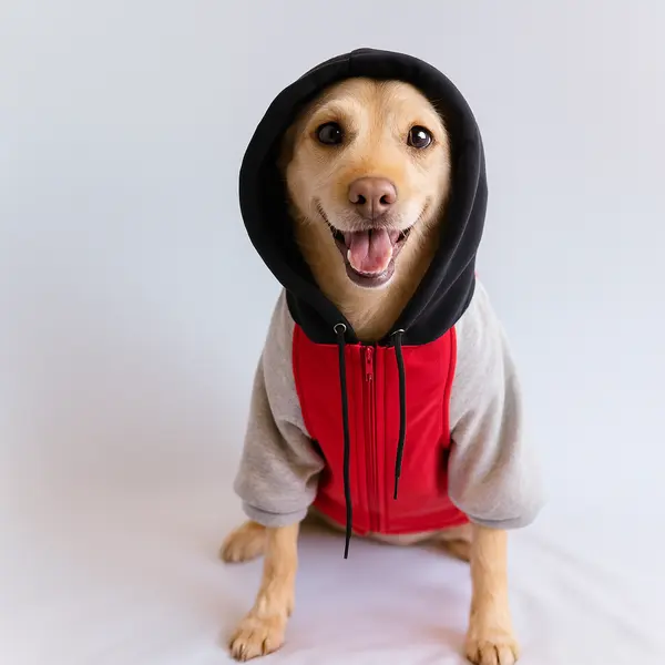 Buzo Perchado con Cremallera XL+